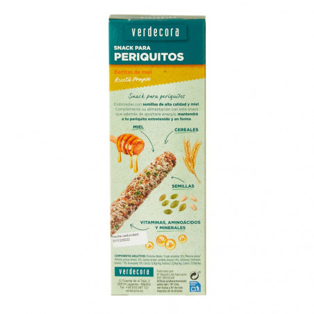 BARRITAS PERIQUITO MIEL VERDECORA