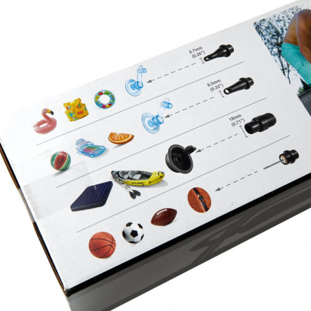 BOMBA MANO DOBLE QUICK III 48CM