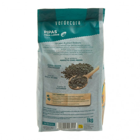 PIPAS GIRASOL VERDECORA 1KG