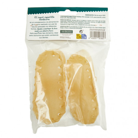 Snack zapatilla perro verdecora