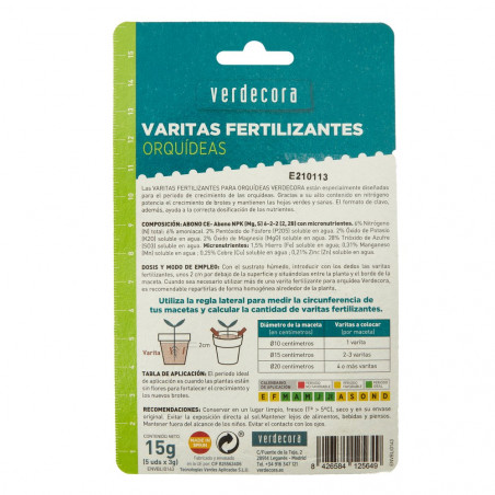 ABONO VARITAS ORQUIDEAS X5 VERDECORA