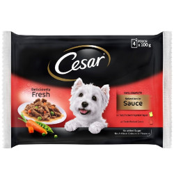CESAR MULTIPACK SELECCION EN SALSAS  4 X 100GR