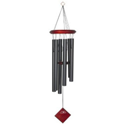 CARRILLON 6 TUBOS ALUMINIO NEGRO