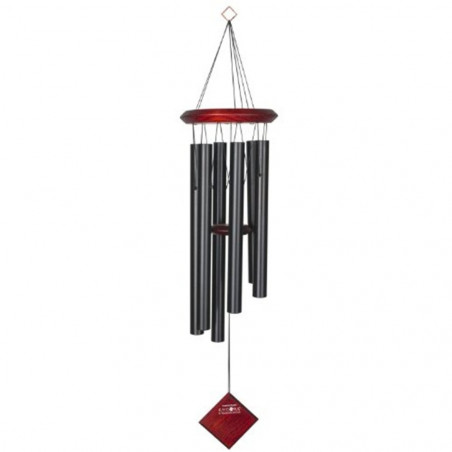 CARRILLON 6 TUBOS ALUMINIO NEGRO