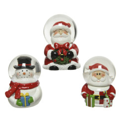 BOLA AGUA NIEVE FIGURA NAVIDAD