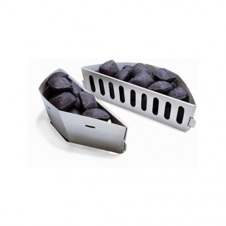 CESTAS DE CARBON WEBER PARA  BARBACOAS 57/67CM (2 UDS)