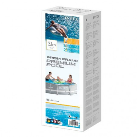 PISCINA TUBULAR REDONDA 305X76 CM 4.485 L