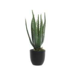 ALOE VERA ARTIFICIAL 35CM MACETA