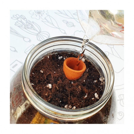 KIT CULTIVO INTERIOR TOMATE CHERRY CON AUTORIEGO
