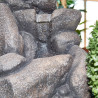 FUENTE CON ROCAS EN 2 CASCADAS 53CM.