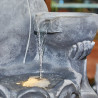 FUENTE BUDA CON CUENCOS LUZ LED.