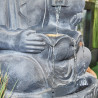 FUENTE BUDA CON CUENCOS LUZ LED.