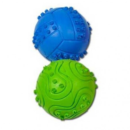 PELOTA GOMA PERROS 10 CM DIAMETRO