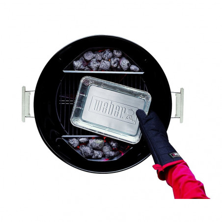WEBER BANDEJA PEQUEÑA ALUMINIO