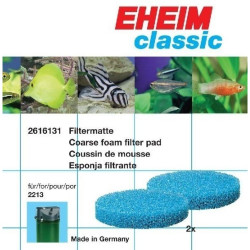 ESPONJA AZUL FILTRANTE ACUARIO PARA EHEIM CLASSIC 250