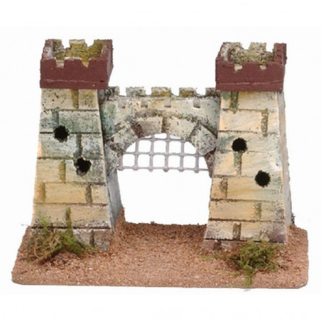 CASTILLO CORCHO 11X20X14CM