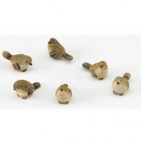 PAJAROS RESINA SURTIDO