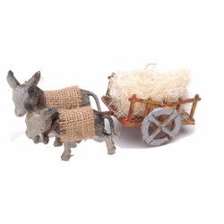 CARRETA CARGA BURROS 8CM