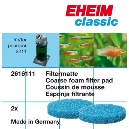 EHEIM ESPONJA FILTRANTE AZUL 2211