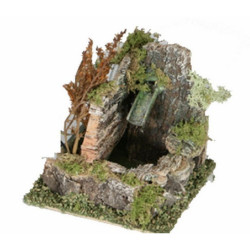 FUENTE CORCHO BOMBA 13X13X12CM