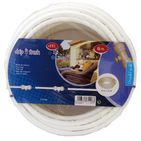 ROLLO TUBERIA NEBULIZACION BLANCA 6 METROS