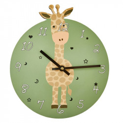 RELOJ PARED ANIMALES 28CM