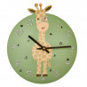 RELOJ PARED ANIMALES 28CM
