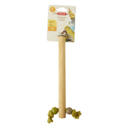 PERCHA DE MADERA CON JUGUETE L