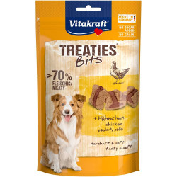 VITACRAFT SNACK PERRO BOCADITOS DE CARNE POLLO 120 gr