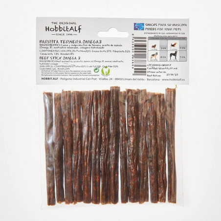 BARRITAS TERNERA OMEGA-3 (14ud)