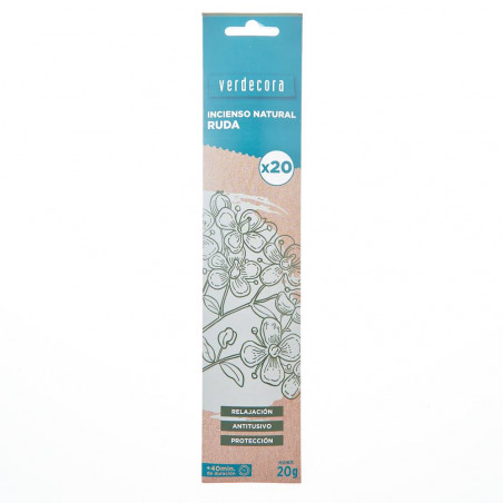 INCIENSO RUDA 20 STICK VERDECORA