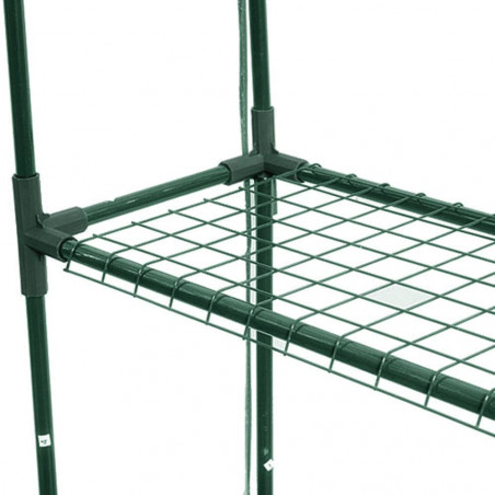 INVERNADERO TERRAZA 2 BALDAS 68X49X90CM