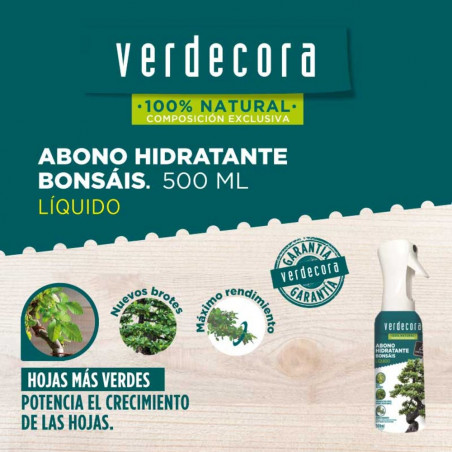 ABONO HIDRATANTE BONSAI 500ML VERDECORA