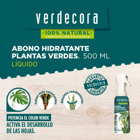 HIDRATANTE PLANTAS VERDES 500ML VERDECORA