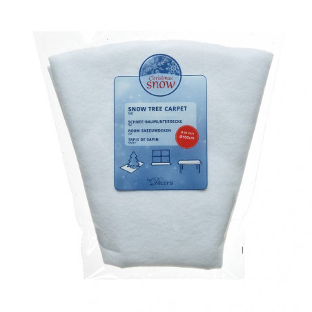 PIE DE ABETO NIEVE 100CM DIAMETRO