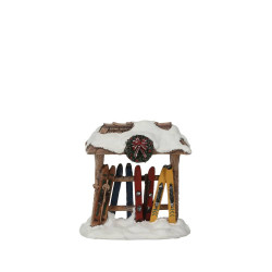 PUESTO ESQUÍS 9X4.5X9.5CM LUVILLE