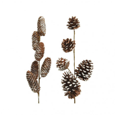 PIÑA NIEVE EN RAMA 60CM