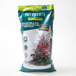 SUSTRATO PLANTAS DE FLOR Y GERANIOS 20L VERDECORA