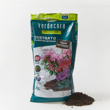 SUSTRATO PLANTAS ÁCIDAS Y SOMBRA 20L VERDECORA