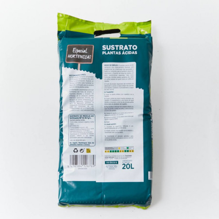 SUSTRATO PLANTAS ÁCIDAS Y SOMBRA 20L VERDECORA
