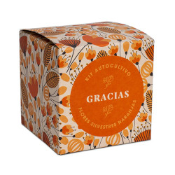 CAJA FLORES GRACIAS