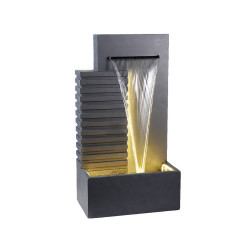 FUENTE ANTRACITA LED