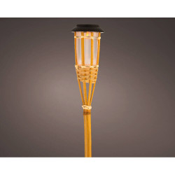  ANTORCHA BAMBÚ SOLAR NATURAL 54CM