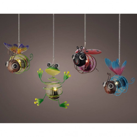 INSECTO SOLAR PARA COLGAR 11CM