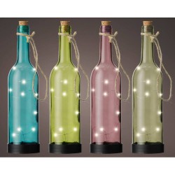 BOTELLA MICRO LED SOLAR 30CM