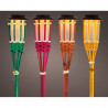  ANTORCHA BAMBÚ SOLAR COLORES 54CM