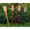  ANTORCHA BAMBÚ SOLAR COLORES 54CM