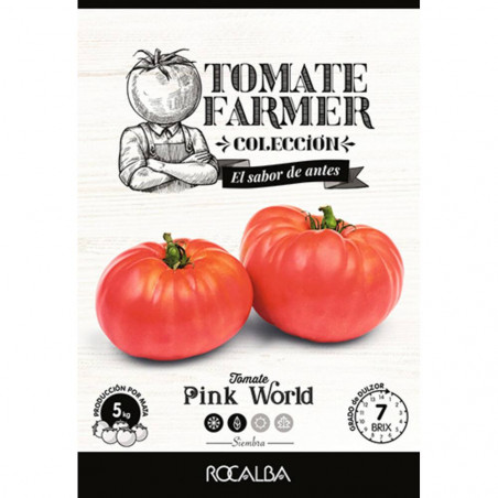 SEMILLAS TOMATE PINK WORLD