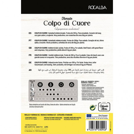 SEMILLAS TOMATE COLPO DI CUORE