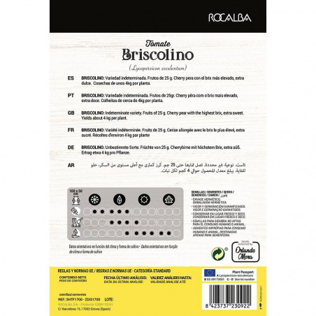 SEMILLAS TOMATE BRISCOLINO